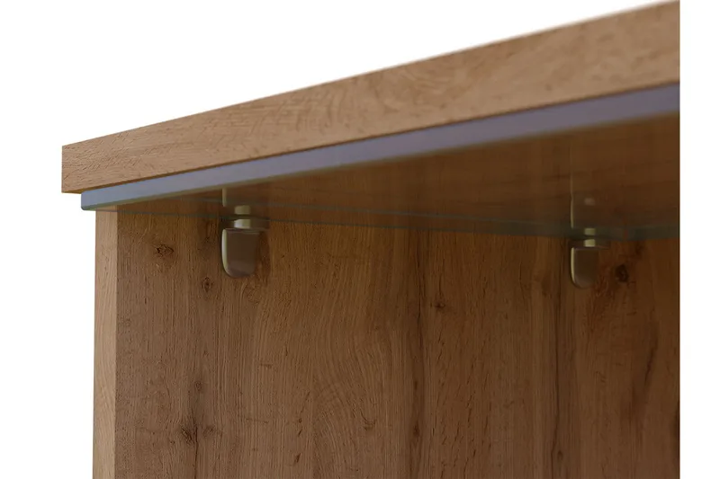 Kanak TV-taso 140 cm - Valkoinen - Huonekalut - TV- & Mediakalusteet - Tv taso & Mediataso