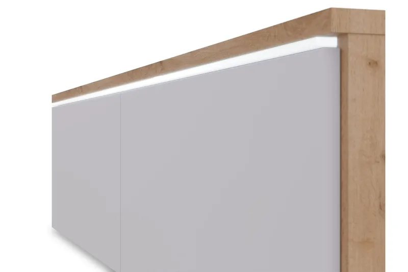 Kanak TV-taso 180 cm - Luonnonväri / Musta - Huonekalut - TV- & Mediakalusteet - Tv taso & Mediataso