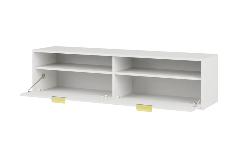 Kanon TV-taso 140 cm - Valkoinen - Huonekalut - TV- & Mediakalusteet - Tv taso & Mediataso
