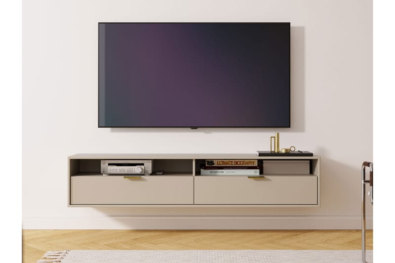 Kanon TV-taso 175 cm - Beige - Huonekalut - TV- & Mediakalusteet - Tv taso & Mediataso