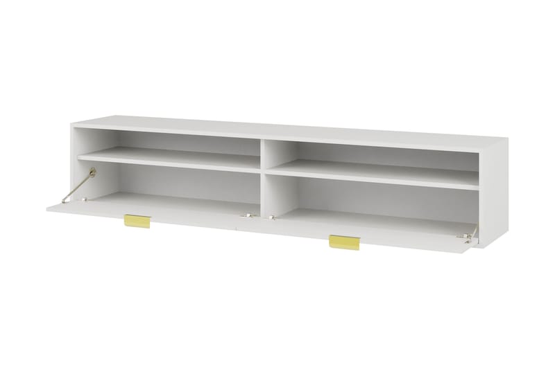 Kanon TV-taso 175 cm - Valkoinen - Huonekalut - TV- & Mediakalusteet - Tv taso & Mediataso