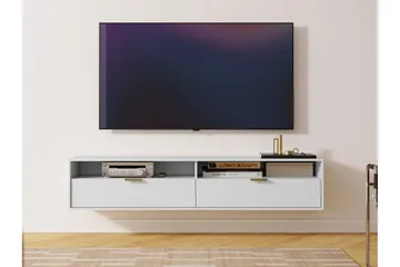 Kanon TV-taso 175 cm - Valkoinen - Huonekalut - TV- & Mediakalusteet - Tv taso & Mediataso