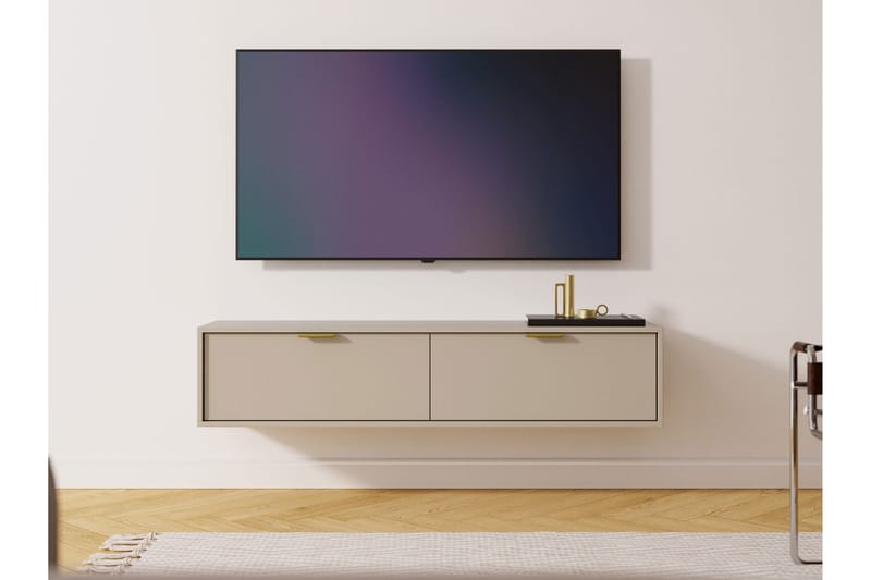 Kanta TV-taso 140 cm - Beige - Huonekalut - TV- & Mediakalusteet - Tv taso & Mediataso