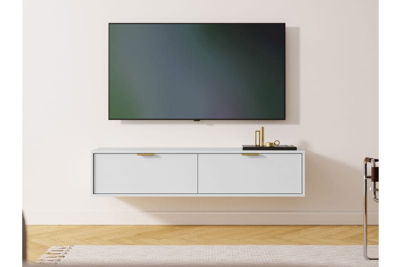Kanta TV-taso 140 cm - Valkoinen - Huonekalut - TV- & Mediakalusteet - Tv taso & Mediataso