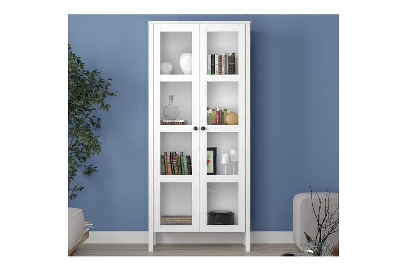 Kelric Kirjahylly 80 cm - Luonnollinen/Valkoinen - Säilytys - Hylly - Kirjahylly