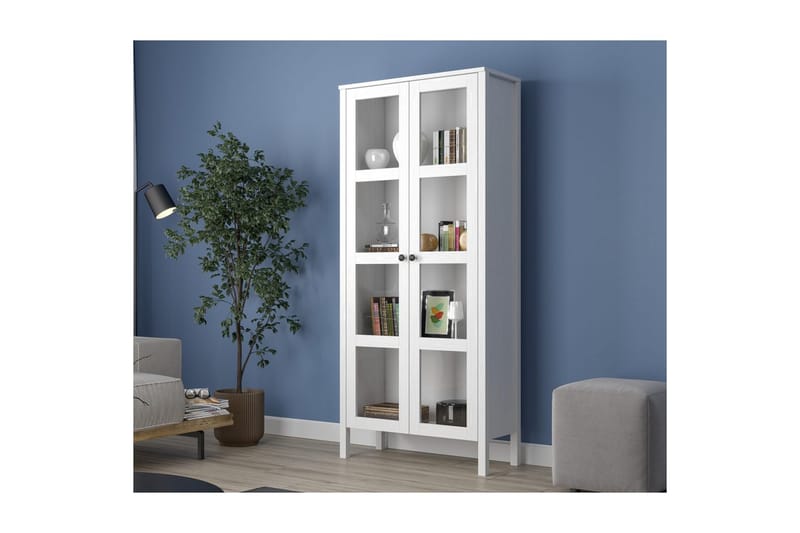 Kelric Kirjahylly 80 cm - Luonnollinen/Valkoinen - Säilytys - Hylly - Kirjahylly