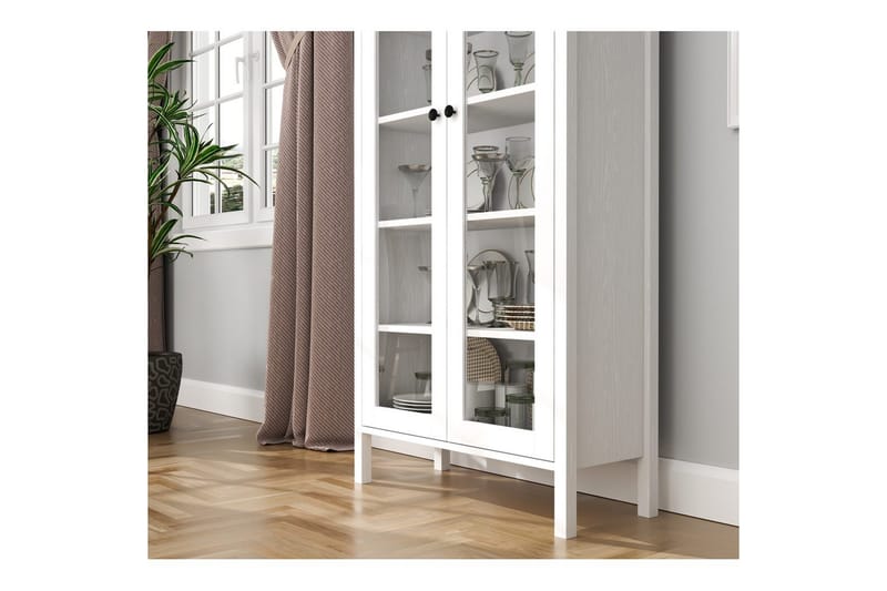 Kelric Kirjahylly 83 cm - Luonnollinen/Valkoinen - Säilytys - Hylly - Kirjahylly