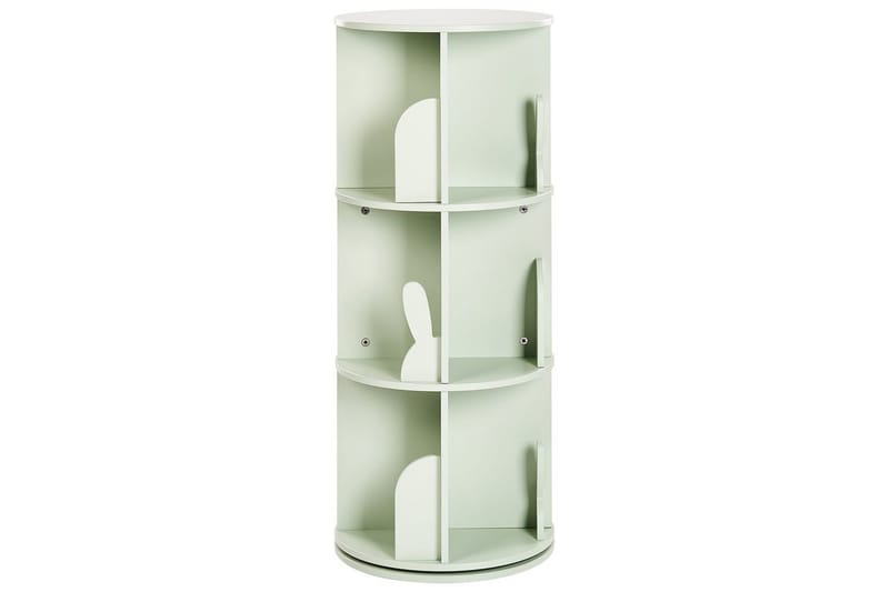 Kirjahylly Caney Vihreä - Vihreä - Huonekalut - Lasten kalusteet - Lastenhuoneen säilytys - Lastenhuoneen hylly - Kirjahylly lastenhuoneeseen