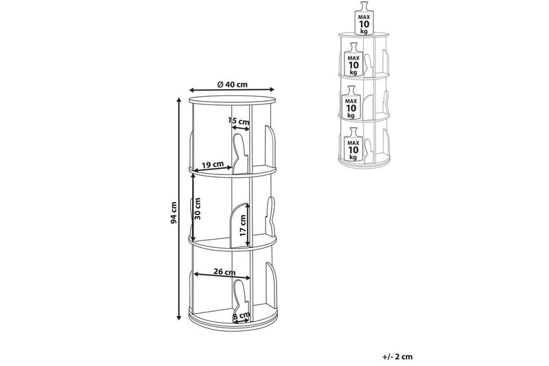 Kirjahylly Caney Vihreä - Vihreä - Huonekalut - Lasten kalusteet - Lastenhuoneen säilytys - Lastenhuoneen hylly - Kirjahylly lastenhuoneeseen