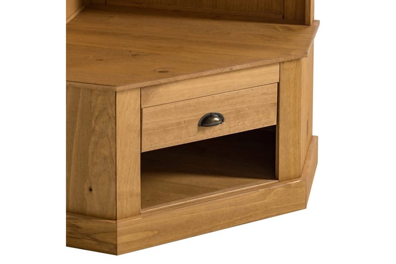 Korkea kaappi Toby Luonto, 185x90x65 cm - Luonto, 185x90x65 cm - Huonekalut - Kalustesetit - Eteisen kalustesetit