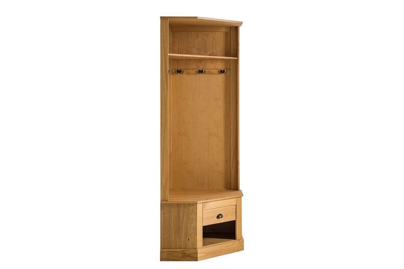 Korkea kaappi Toby Luonto, 185x90x65 cm - Luonto, 185x90x65 cm - Huonekalut - TV- & Mediakalusteet - TV-kaappi