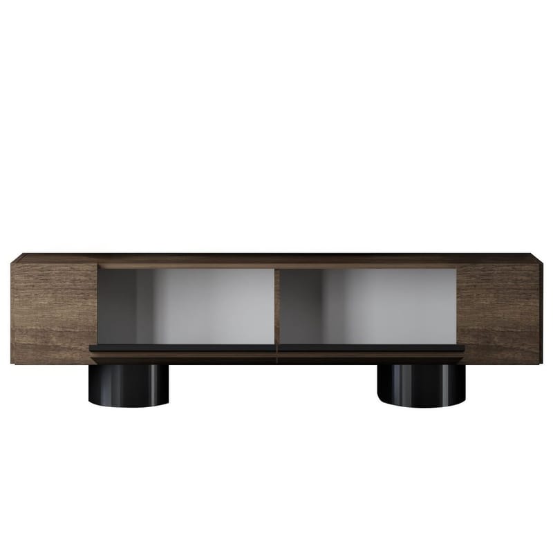 Kumail TV-taso 180 cm - Ruskea/Musta - Huonekalut - TV- & Mediakalusteet - Tv taso & Mediataso