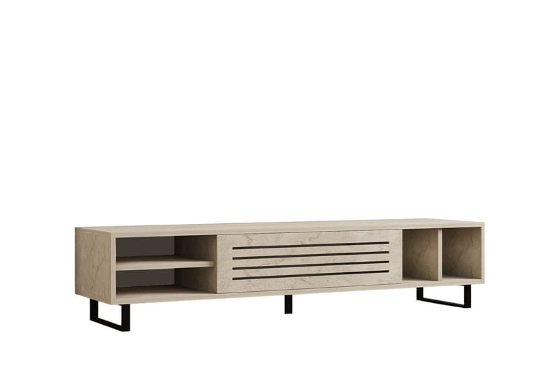 Lamal Tv-taso 160 cm - Beige - Huonekalut - TV- & Mediakalusteet - Tv taso & Mediataso