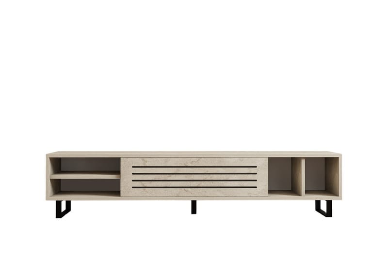 Lamal Tv-taso 160 cm - Beige - Huonekalut - TV- & Mediakalusteet - Tv taso & Mediataso