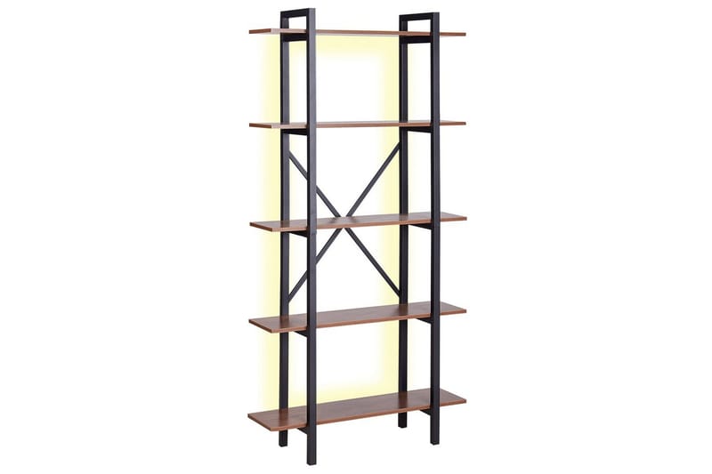LED-kirjahylly Darby - Huonekalut - TV- & Mediakalusteet - CD-hylly & DVD-hylly