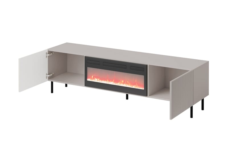 Lionel TV-taso 181 cm - Beige - Huonekalut - TV- & Mediakalusteet - Tv taso & Mediataso