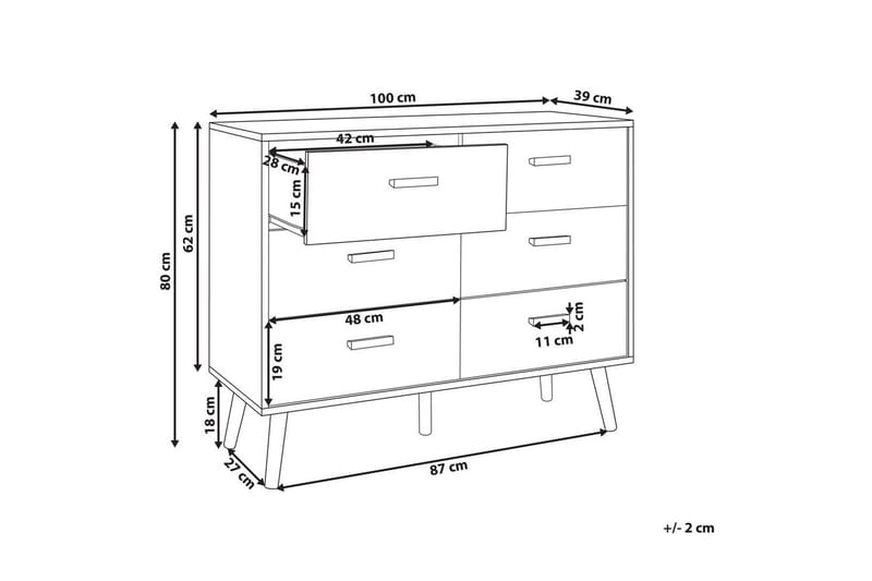 Lipasto Newark Iii - Säilytys - Säilytyskalusteet - Lipasto