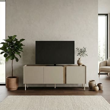 Lomar TV-taso 140x53,9x35,5 cm - Santstone ja luonnontammi - Huonekalut - TV- & Mediakalusteet - Tv taso & Mediataso