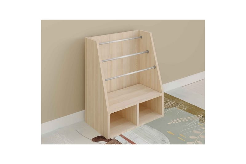 Lorric Kirjahylly 64 cm - Tammi - Säilytys - Hylly - Kirjahylly