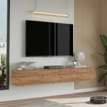 Lumina TV-taso 180x29,5x31,6 cm - Atlantic-mänty - Huonekalut - TV- & Mediakalusteet - Tv taso & Mediataso