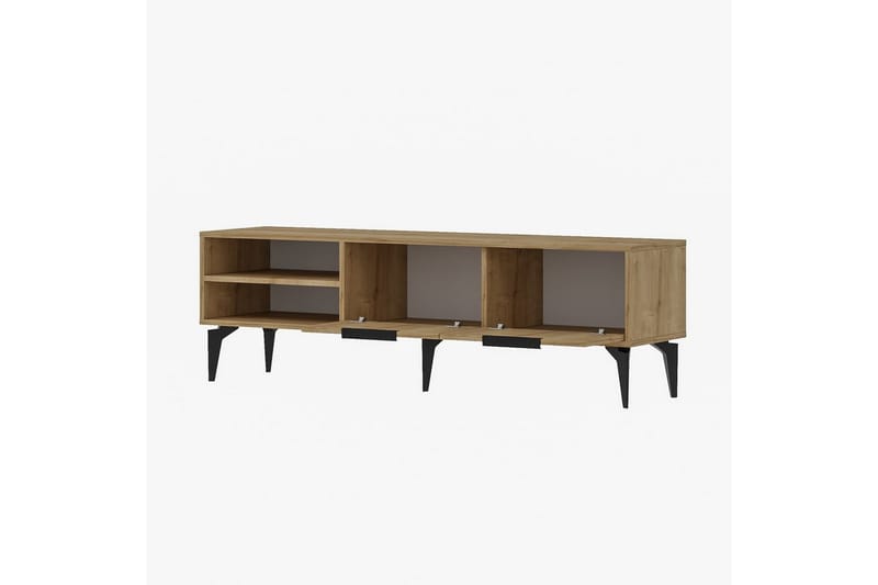 Lyven TV-taso 160 cm - Ruskea - Huonekalut - TV- & Mediakalusteet - Tv taso & Mediataso