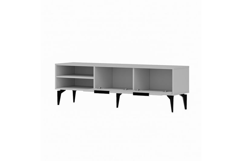 Lyven TV-taso 160 cm - Valkoinen - Huonekalut - TV- & Mediakalusteet - Tv taso & Mediataso
