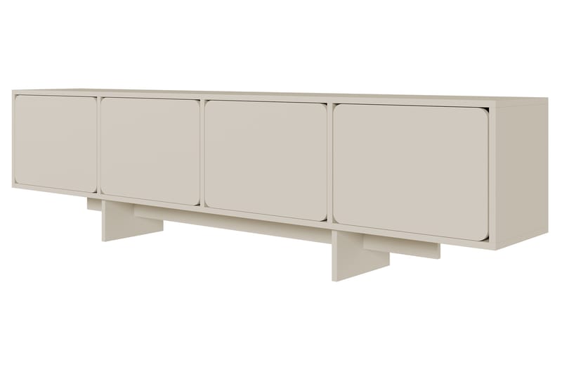 Marinport TV-taso 200 cm - Beige - Huonekalut - TV- & Mediakalusteet - Tv taso & Mediataso