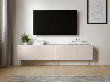 Marros TV-taso 200 cm - Beige - Huonekalut - TV- & Mediakalusteet - Tv taso & Mediataso