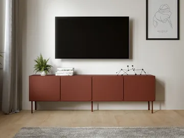 Marros TV-taso 200 cm - Toskananpunainen - Huonekalut - TV- & Mediakalusteet - Tv taso & Mediataso