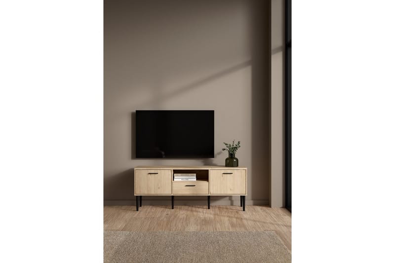 Matsuki TV-taso 148 cm - Luonnonväri - Huonekalut - TV- & Mediakalusteet - Tv taso & Mediataso