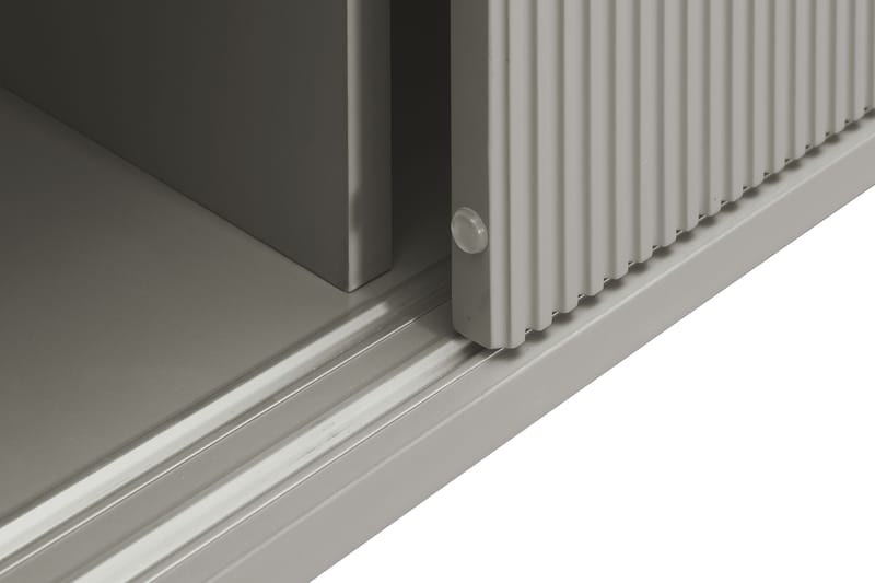 Matterhorn Kapea tv-taso säilytystilalla 40 cm syvä 157 cm leveä 58 cm korkea - Beige - Huonekalut - TV- & Mediakalusteet - Tv taso & Mediataso