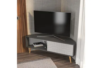 Abbas TV-taso 140 cm - Antrasiitti/Valkoinen - Huonekalut - TV- & Mediakalusteet - Tv taso & Mediataso