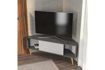Abbas TV-taso 140 cm - Antrasiitti/Valkoinen - Huonekalut - TV- & Mediakalusteet - Tv taso & Mediataso