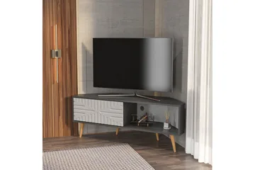 Abbas TV-taso 140 cm - Antrasiitti/Valkoinen - Huonekalut - TV- & Mediakalusteet - Tv taso & Mediataso