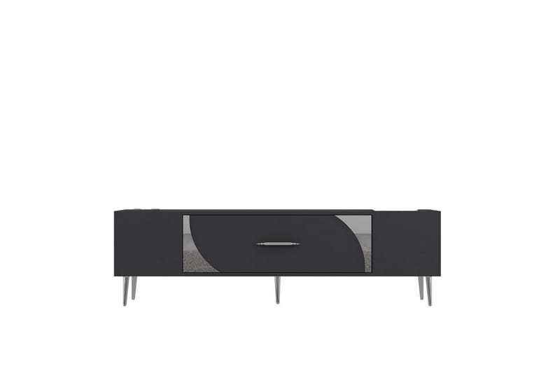 Aldor TV-taso 150 cm - Antrasiitti/Hopea - Huonekalut - TV- & Mediakalusteet - Tv taso & Mediataso
