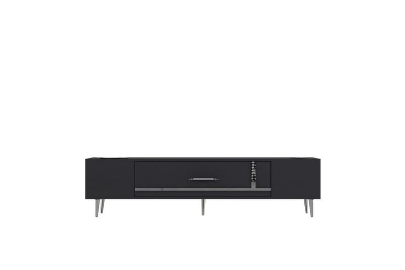 Aldor TV-taso 150 cm - Antrasiitti/Hopea - Huonekalut - TV- & Mediakalusteet - Tv taso & Mediataso