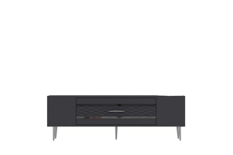 Anira TV-taso 150 cm - Antrasiitti/Hopea - Huonekalut - TV- & Mediakalusteet - Tv taso & Mediataso