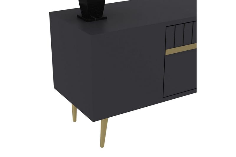 Anira TV-taso 150 cm - Antrasiitti/Keltainend - Huonekalut - TV- & Mediakalusteet - Tv taso & Mediataso