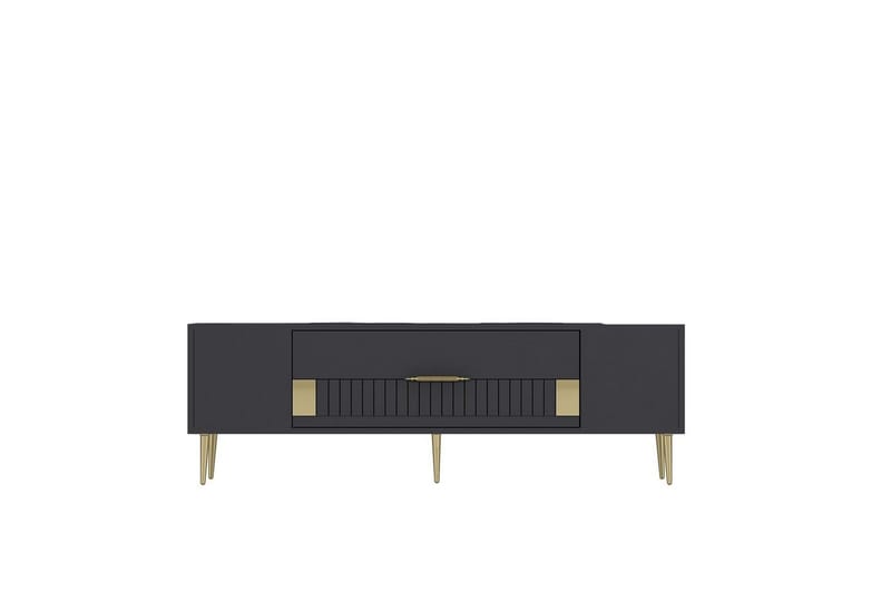 Anira TV-taso 150 cm - Antrasiitti/Keltainend - Huonekalut - TV- & Mediakalusteet - Tv taso & Mediataso