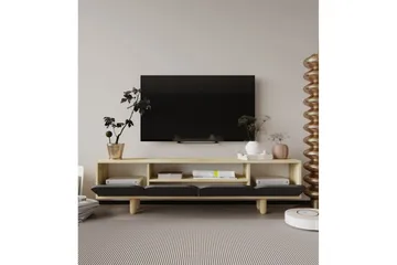 Arvo TV-taso 180x30 cm - Ruskea/Antrasiitti - Huonekalut - TV- & Mediakalusteet - Tv taso & Mediataso