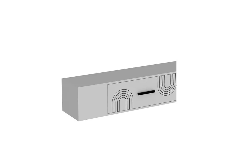 Avryn TV-taso 150 cm - Valkoinen - Huonekalut - TV- & Mediakalusteet - Tv taso & Mediataso