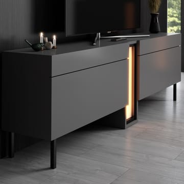 Berriaren TV-taso 180 cm - Antrasiitti - Huonekalut - TV- & Mediakalusteet - Tv taso & Mediataso