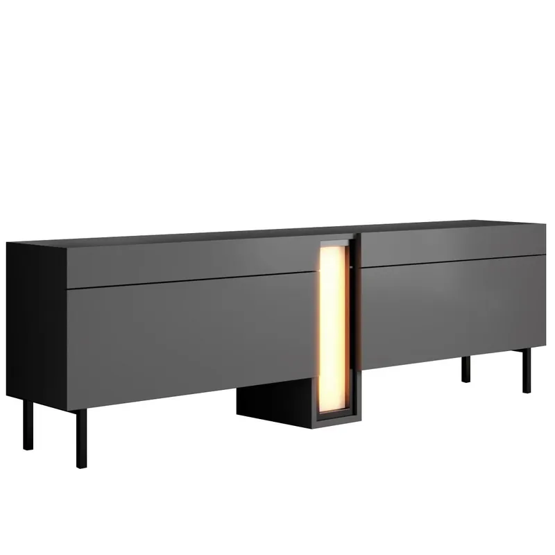 Berriaren TV-taso 180 cm, Antrasiitti