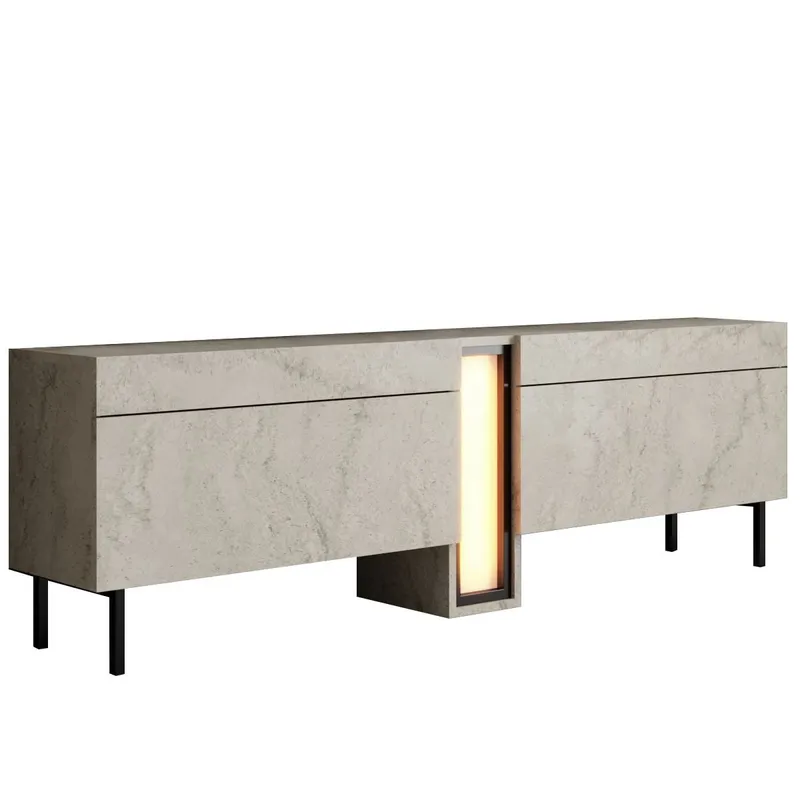 Berriaren TV-taso 180 cm - travertiini - Huonekalut - TV- & Mediakalusteet - Mediajalusta & seinäteline