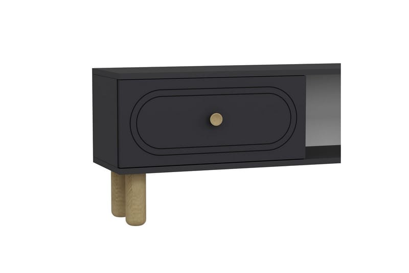 Bohem TV-taso 150x30 cm - Antrasiitti - Huonekalut - TV- & Mediakalusteet - Mediajalusta & seinäteline