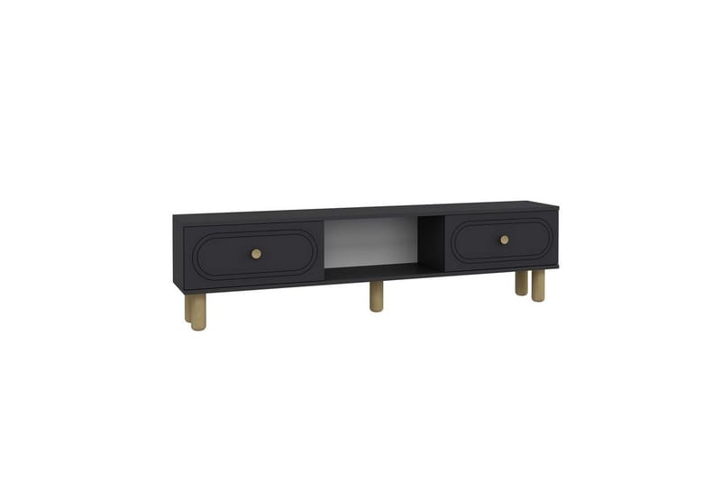 Bohem TV-taso 150x30 cm - Antrasiitti - Huonekalut - TV- & Mediakalusteet - Mediajalusta & seinäteline