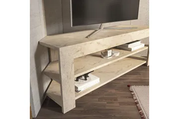 Bralyn TV-taso 120 cm - Travertiini - Huonekalut - TV- & Mediakalusteet - Tv taso & Mediataso