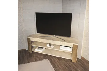 Bralyn TV-taso 120 cm - Valkoinen/Tammi - Huonekalut - TV- & Mediakalusteet - Tv taso & Mediataso