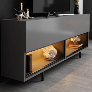 Cielieucel TV-taso 180 cm - Antrasiitti - Huonekalut - TV- & Mediakalusteet - Tv taso & Mediataso