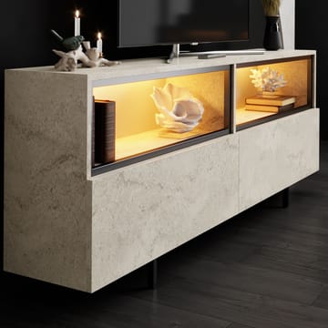 Cielieucel TV-taso 180 cm - travertiini - Huonekalut - TV- & Mediakalusteet - Tv taso & Mediataso